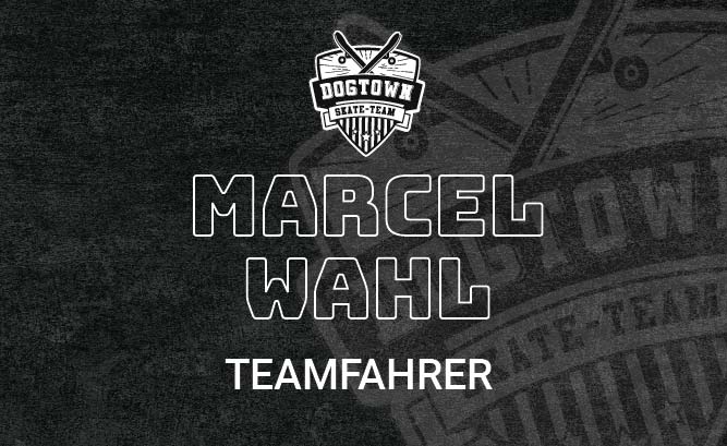 Marcel Wahl Teamfahrer Dogtown-Skateteam