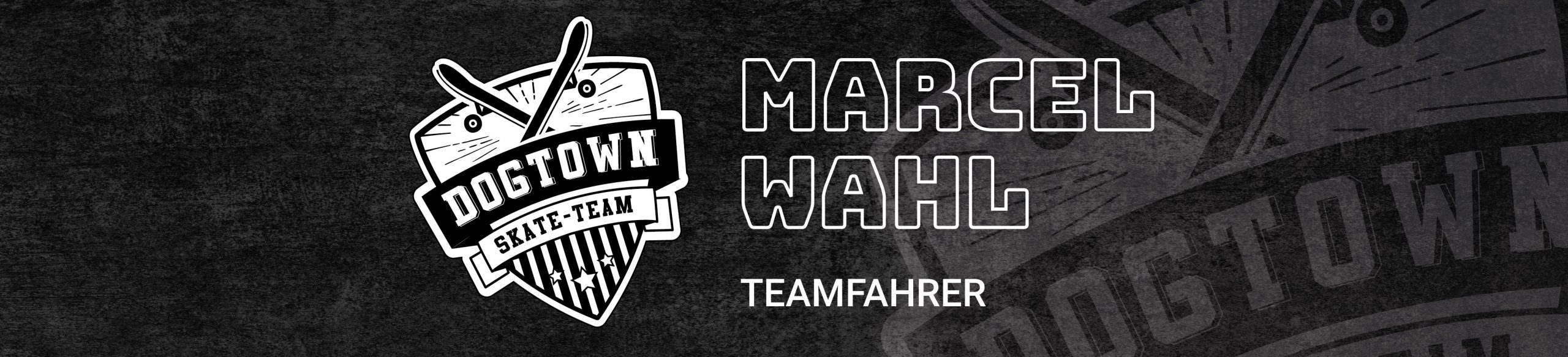 Marcel Wahl Teamfahrer Dogtown-Skateshop