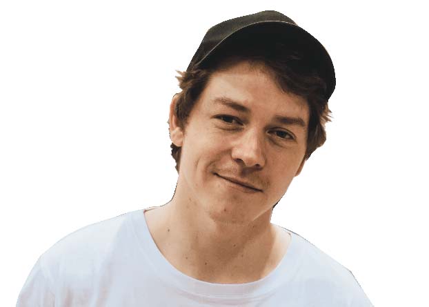 Moritz Müller Teamfahrer Dogtown-Skateteam
