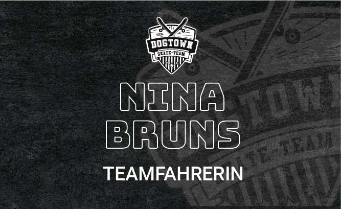 Nina Bruns Teamfahrerin Dogtown-Skateteam
