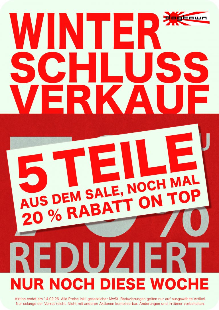 Winterschlussverkauf-Bis zu 70% auf ausgewählte Teile