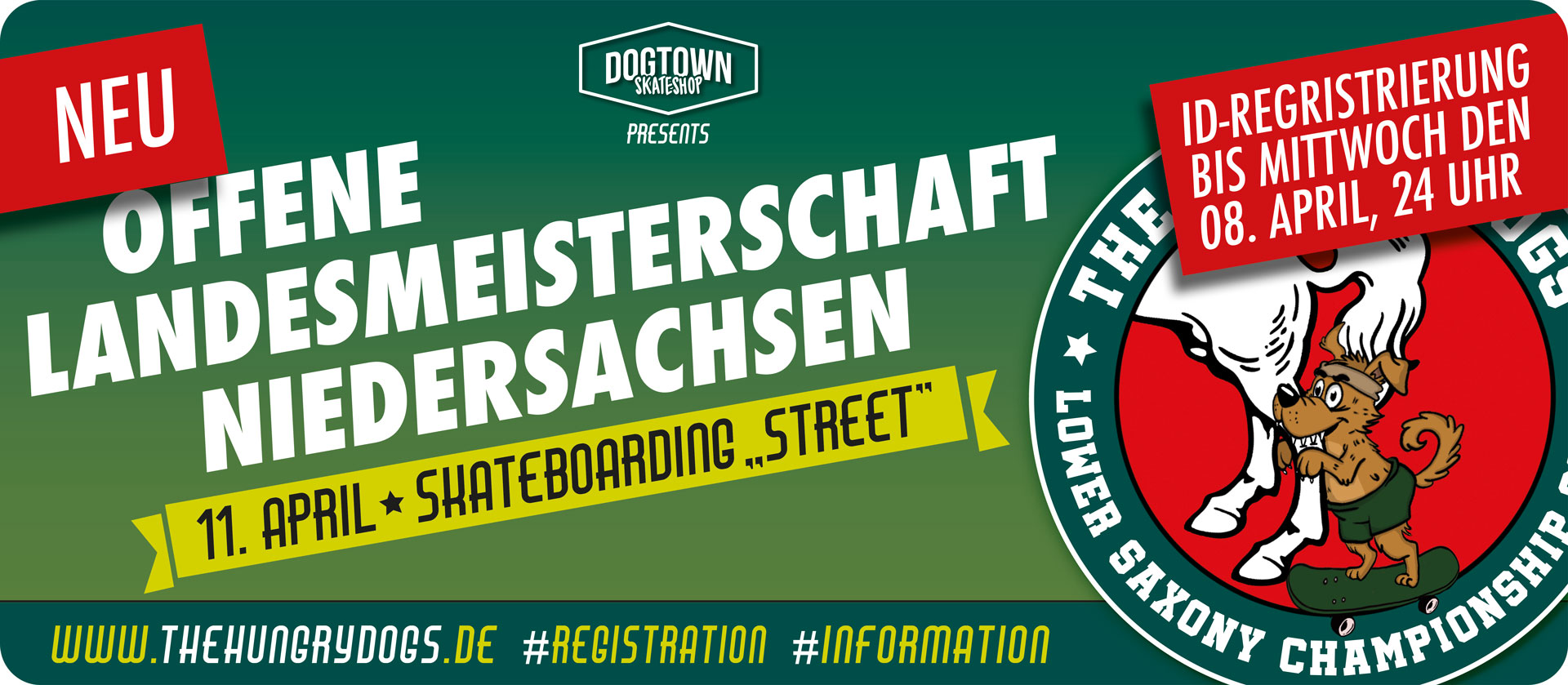 THE HUNGRY DOGS | offene Landesmeisterschaft Niedersachsen | 11. APRIL 2026