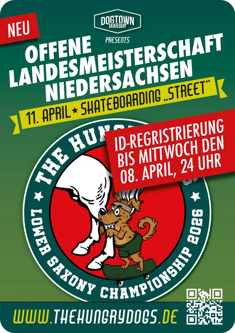 THE HUNGRY DOGS | offene Landesmeisterschaft Niedersachsen | 11. APRIL 2026