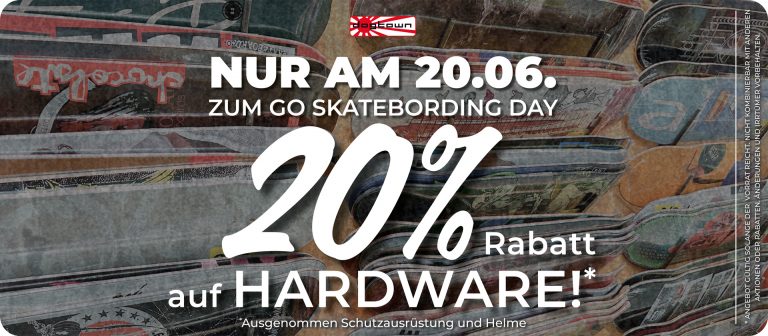 Nur am 20.06. 20% auf Hardware